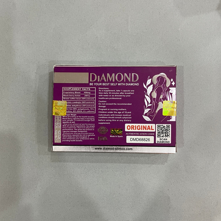 کپسول لاغری گياهي دیاموند اصل Diamond Slim